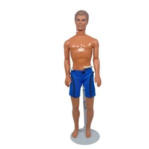 1997 Vintage Mattel Pearl Beach Ken Friend Barbie Fashion Doll Kidcore 18577READ